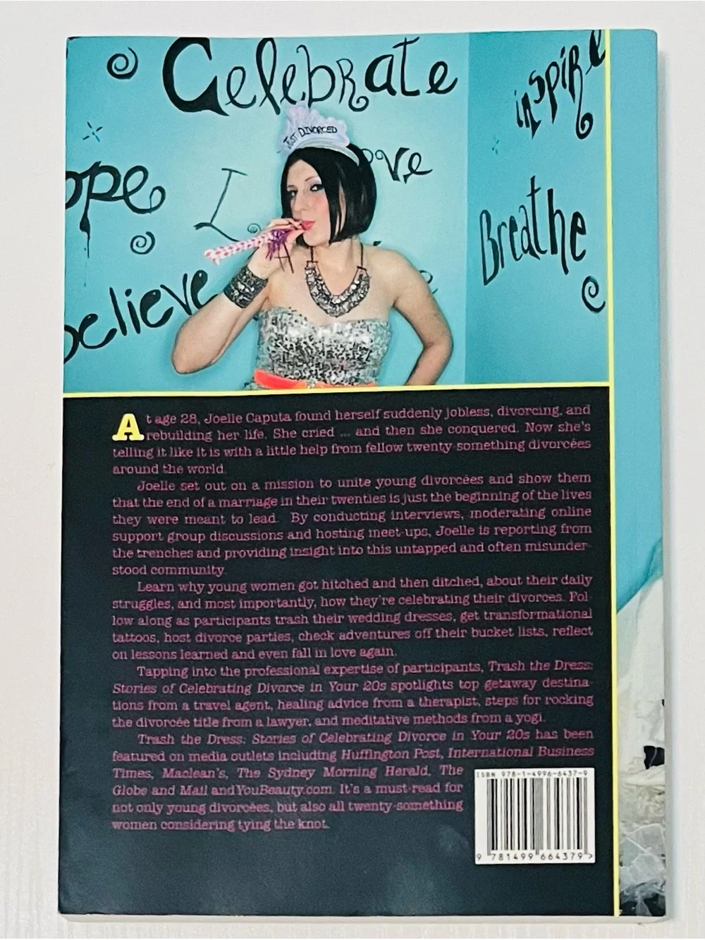 Trash the Dress: Stories of Celebrating Divorce in Your 20s by Joelle Caputa, PB